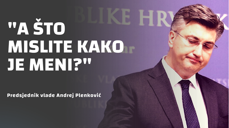 Plenković nije napravio ništa pa se malo žalio: "A što mislite kako je meni"